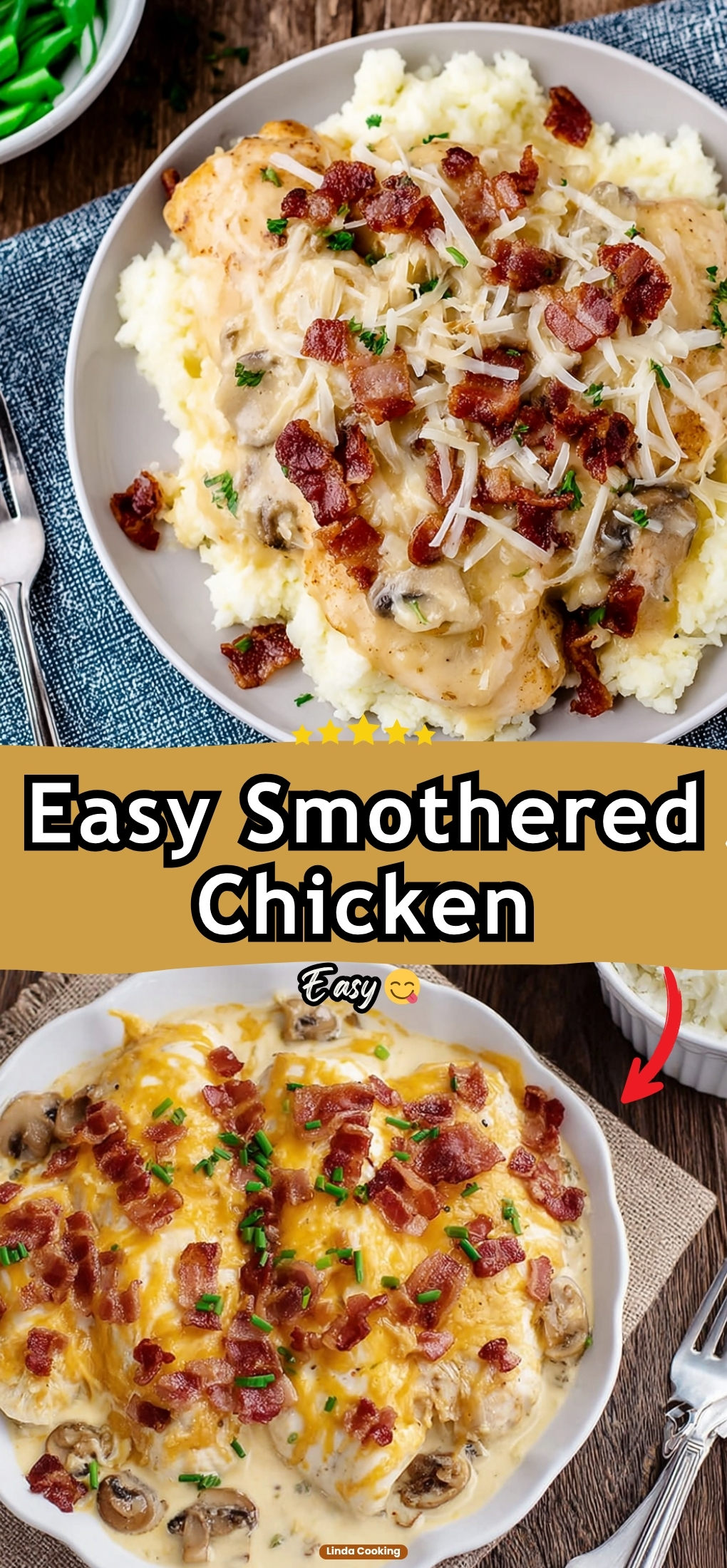 Easy Smothered Chicken