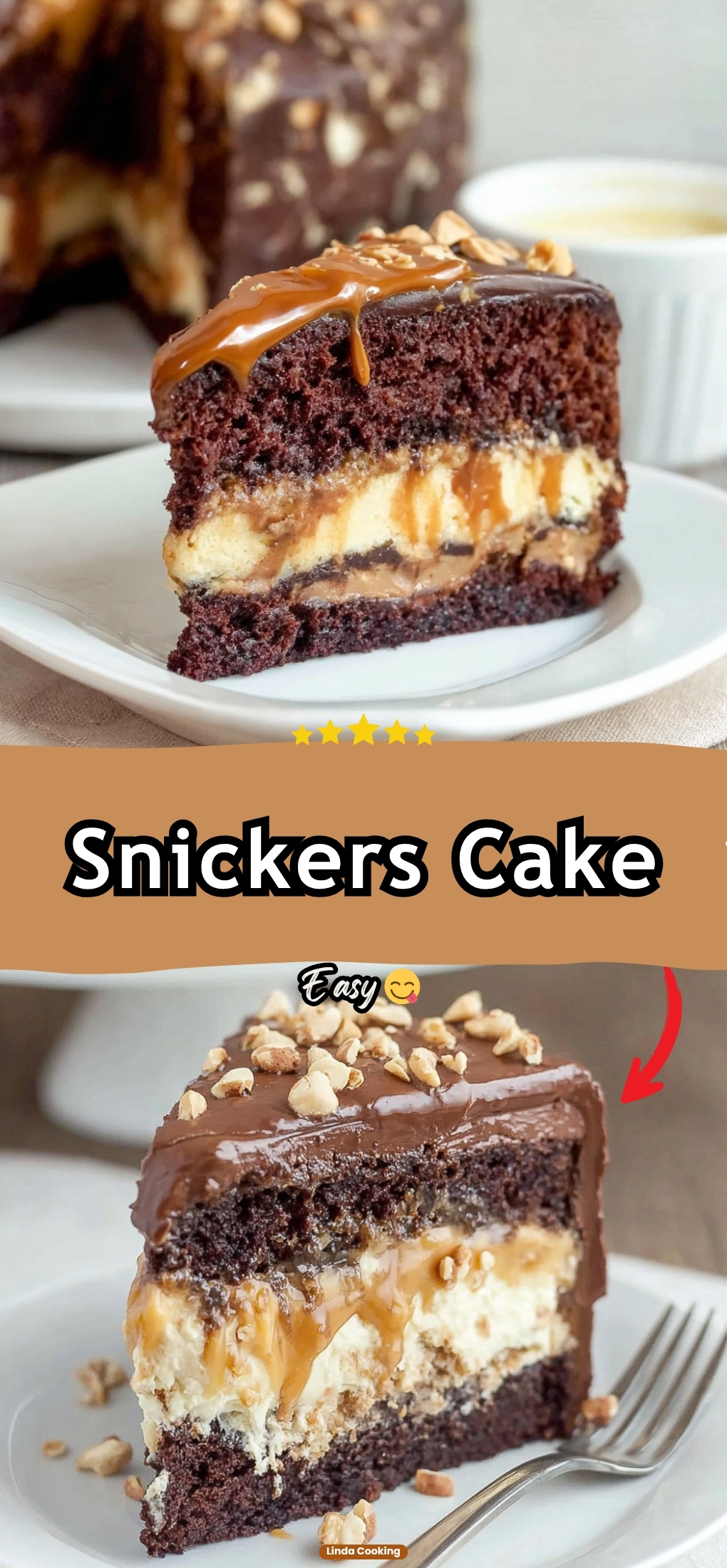 Snickers Cake