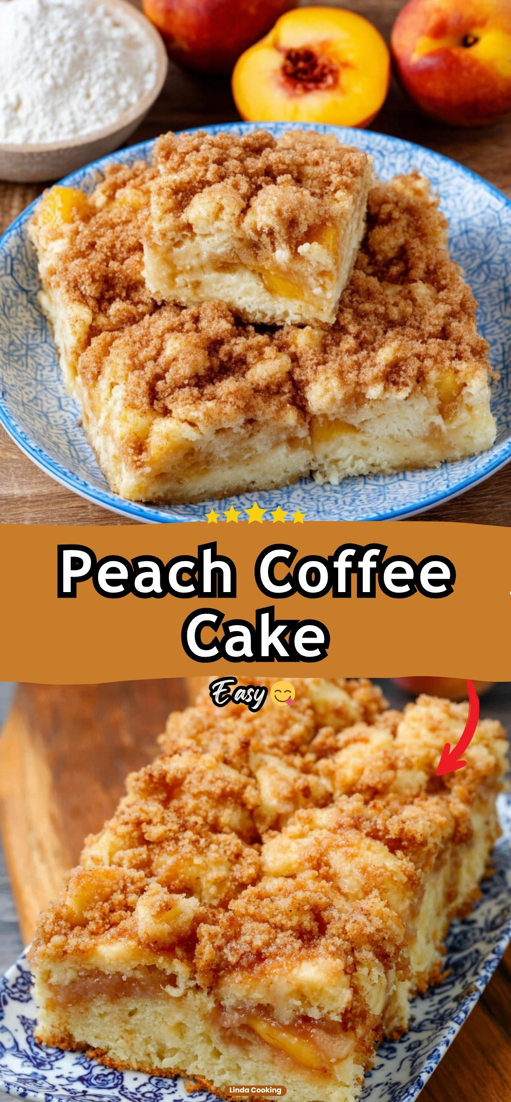Peach Coffee Cake
