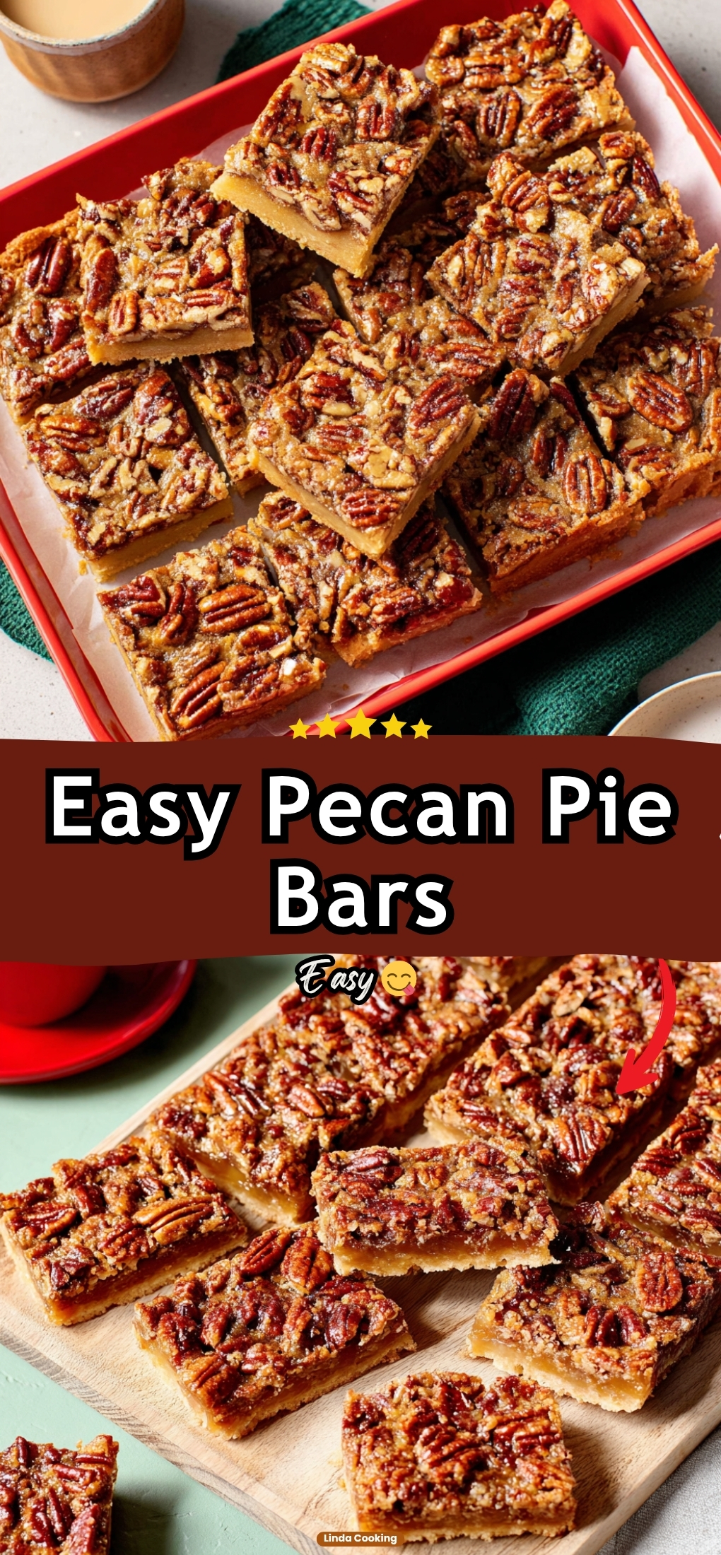 Easy Pecan Pie Bars