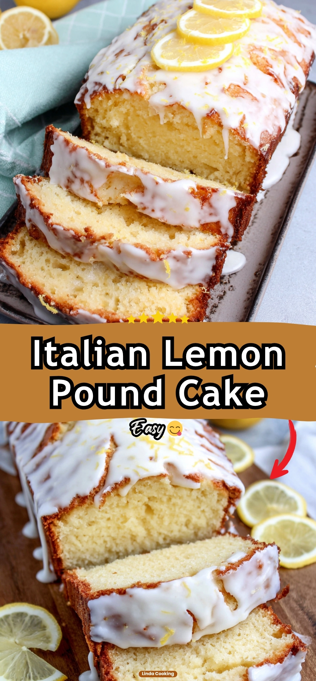 Italian Lemon Pound Cake