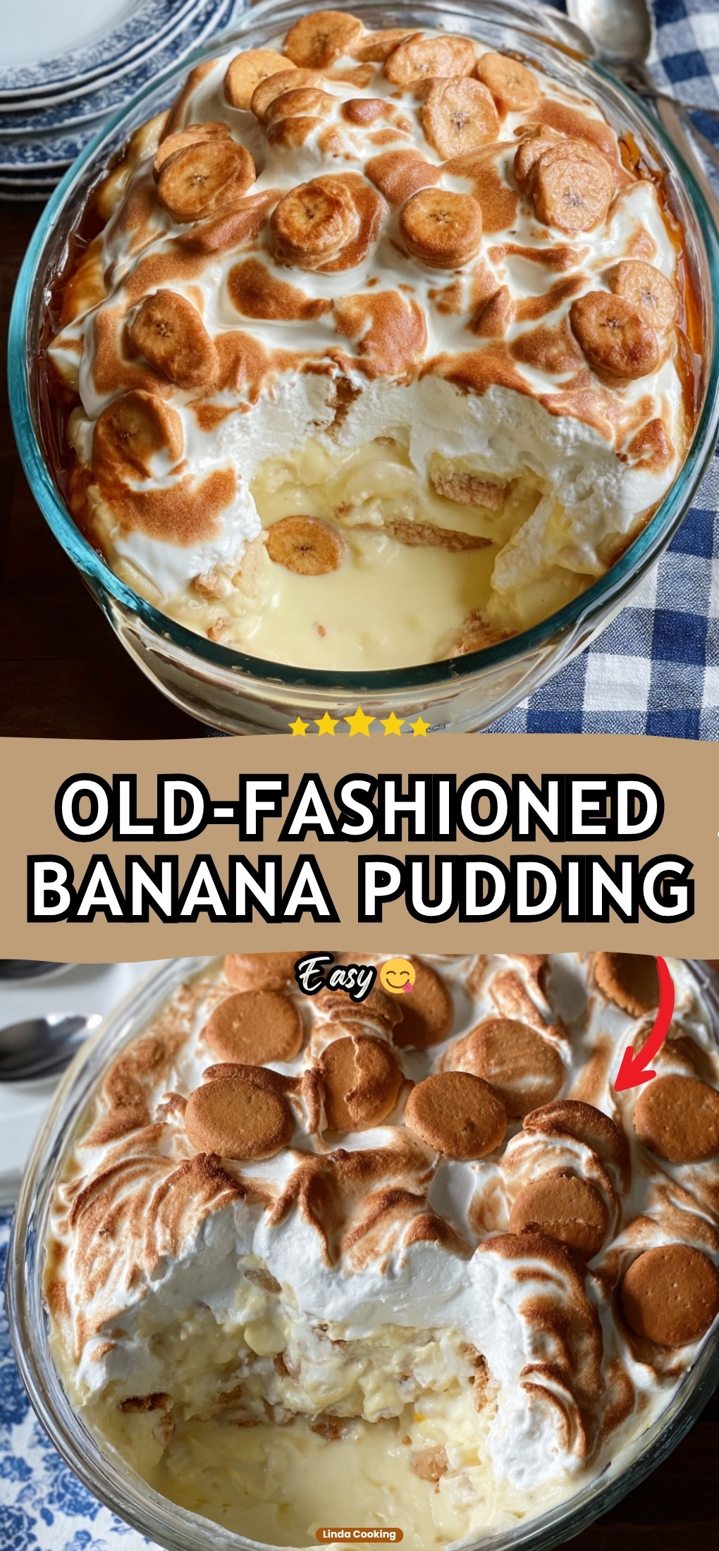OLD-FASHIONED BANANA PUDDING