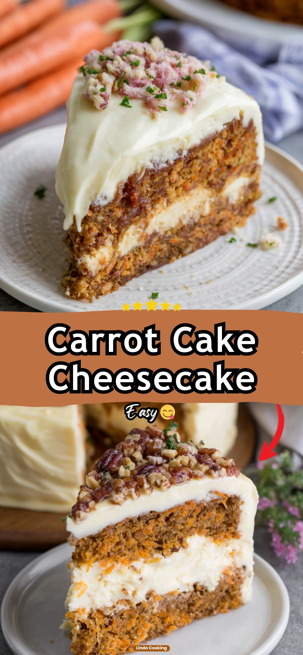 Carrot Cake Cheesecake