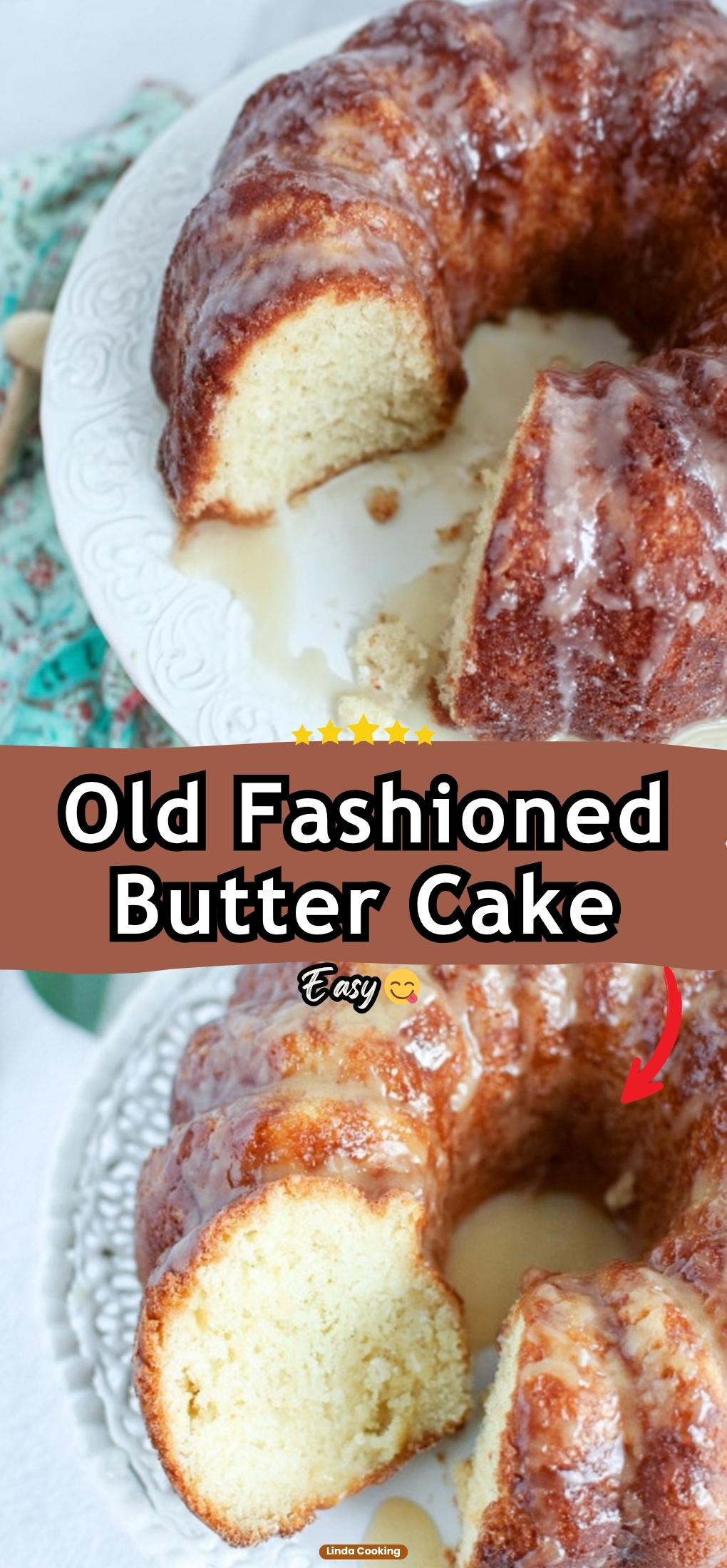 Old Fashioned Butter Cake