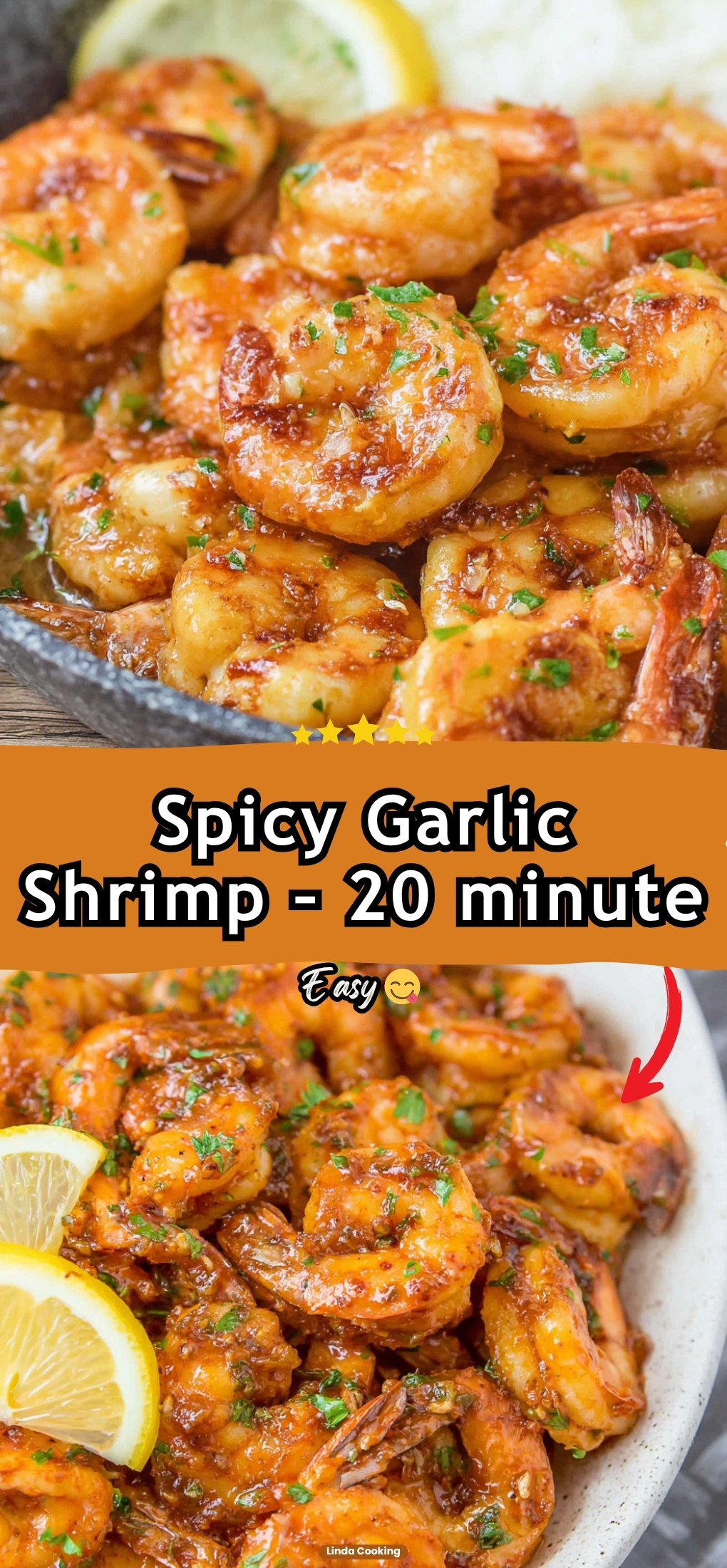 Spicy Garlic Shrimp – 20 minute recipe