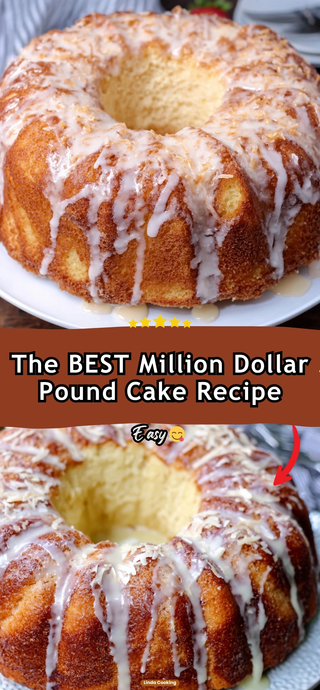 The BEST Million Dollar Pound Cake Recipe