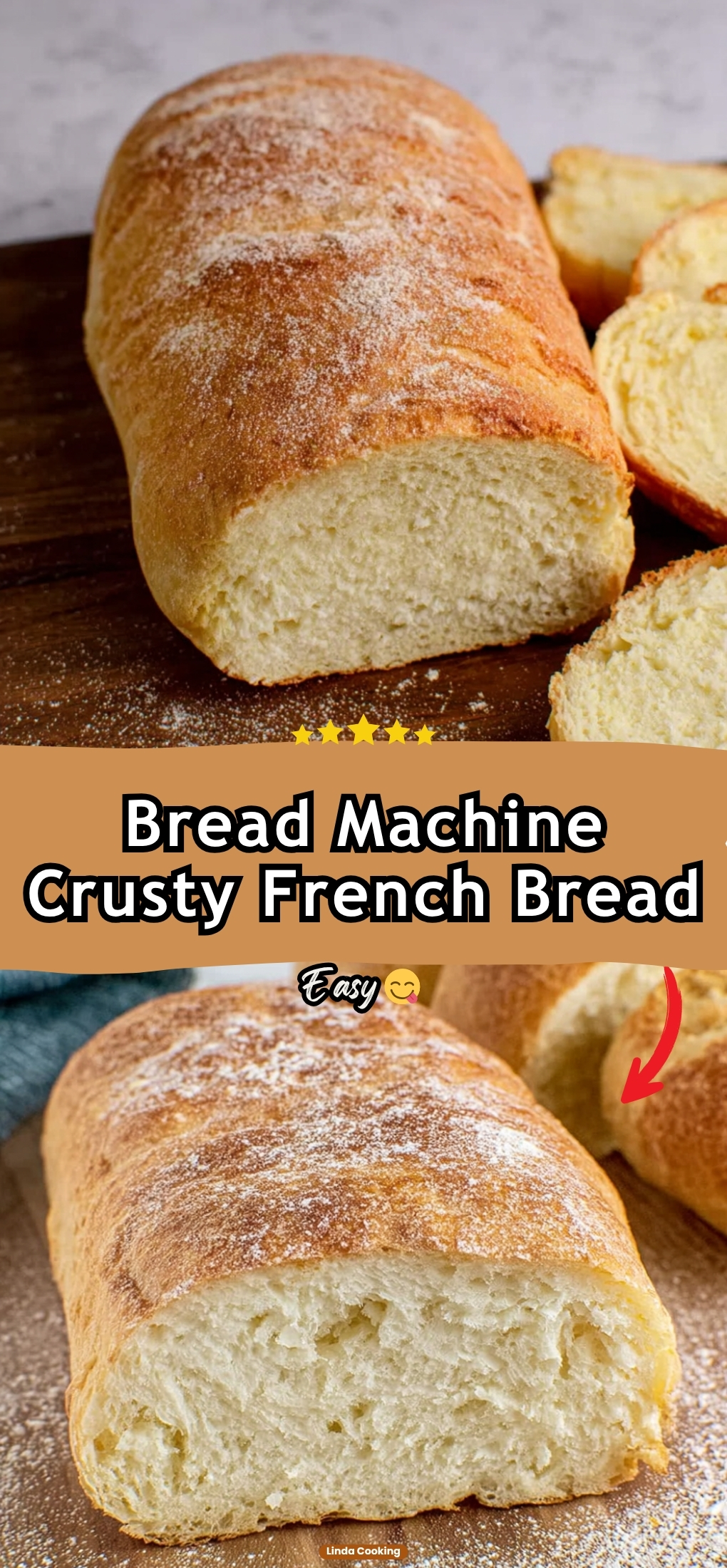 Bread Machine Crusty French Bread