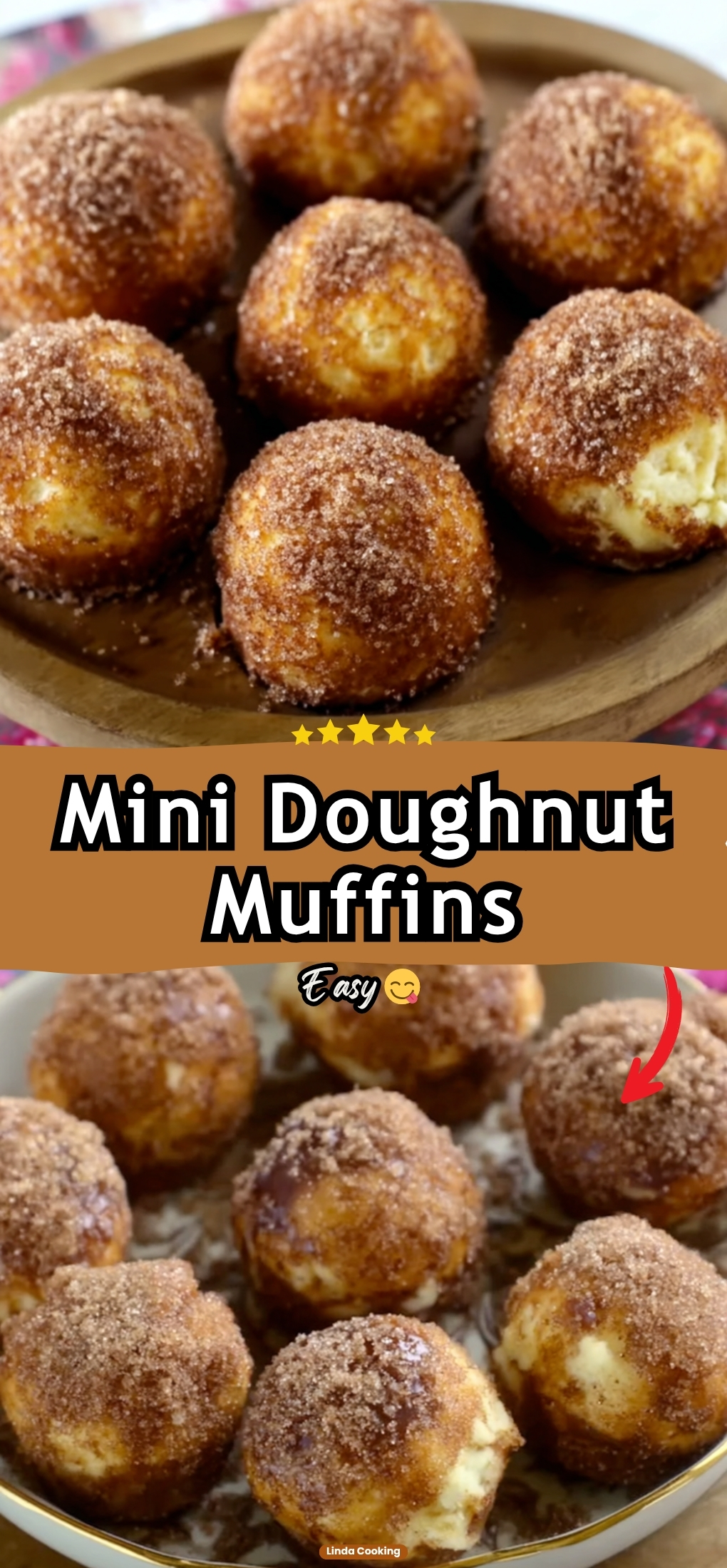 Mini Doughnut Muffins