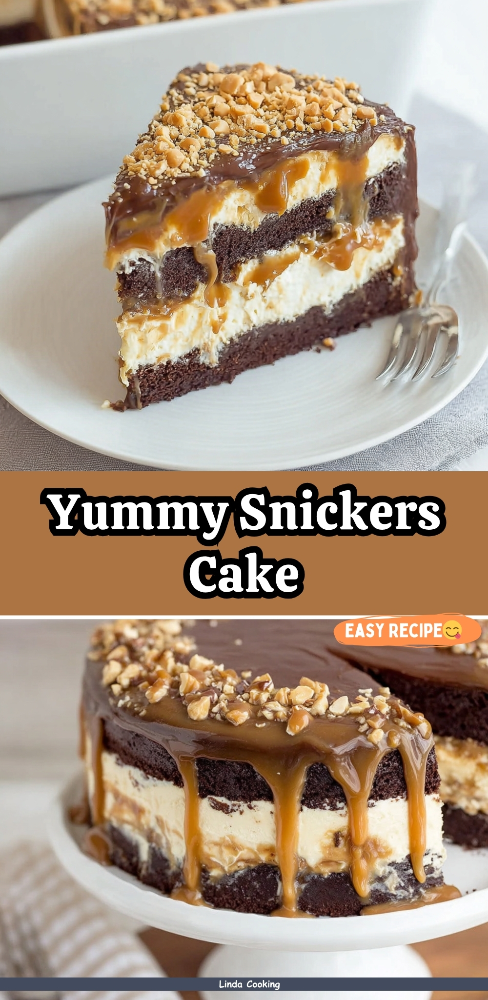 Snickers Cake