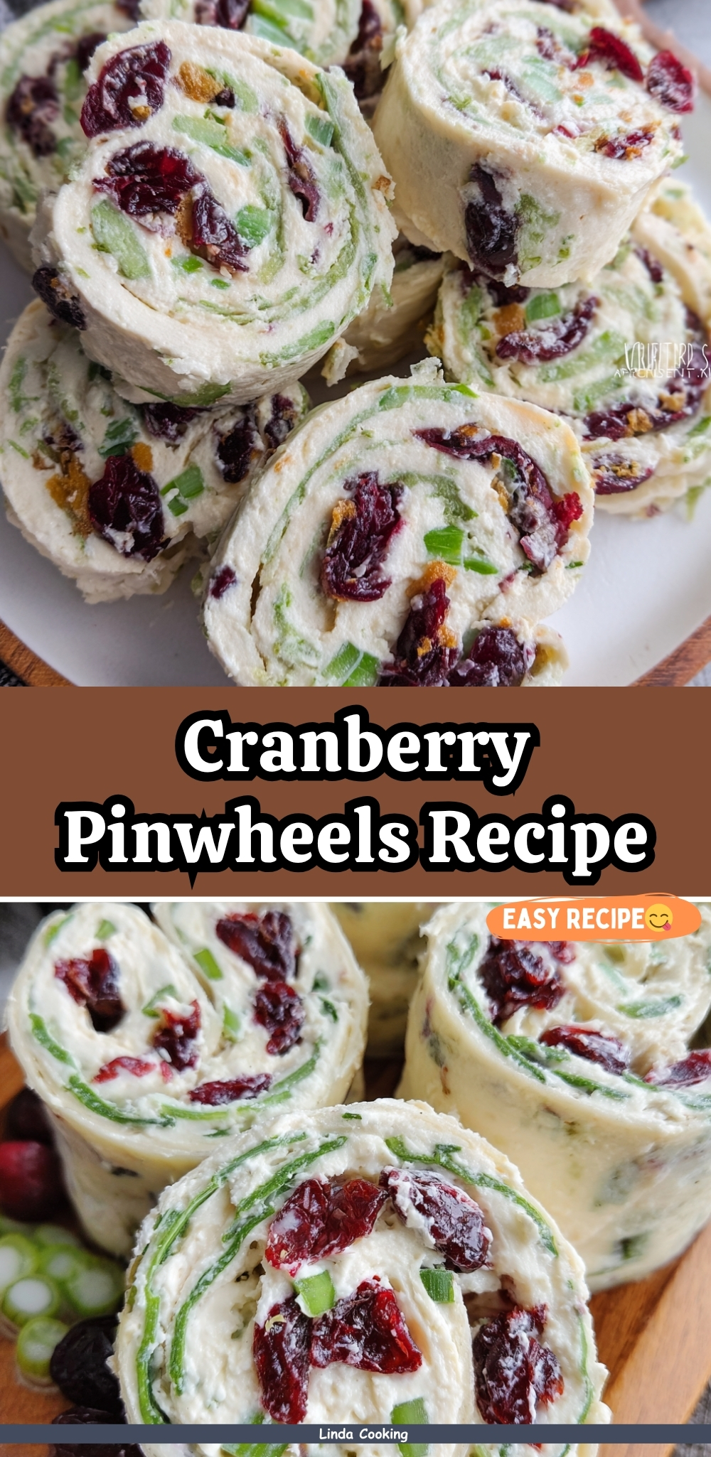 Cranberry Pinwheels Recipe