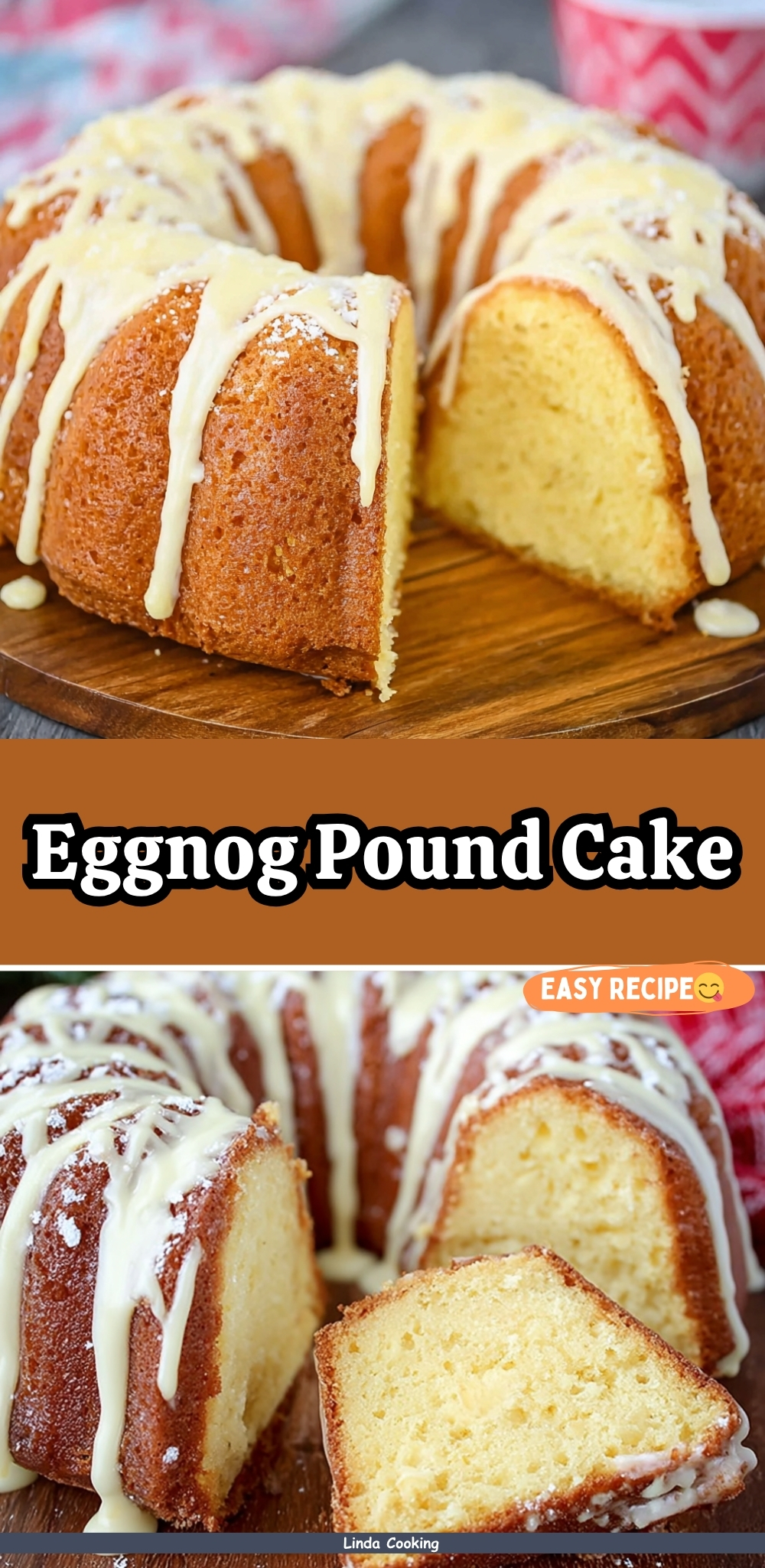 Eggnog Pound Cake