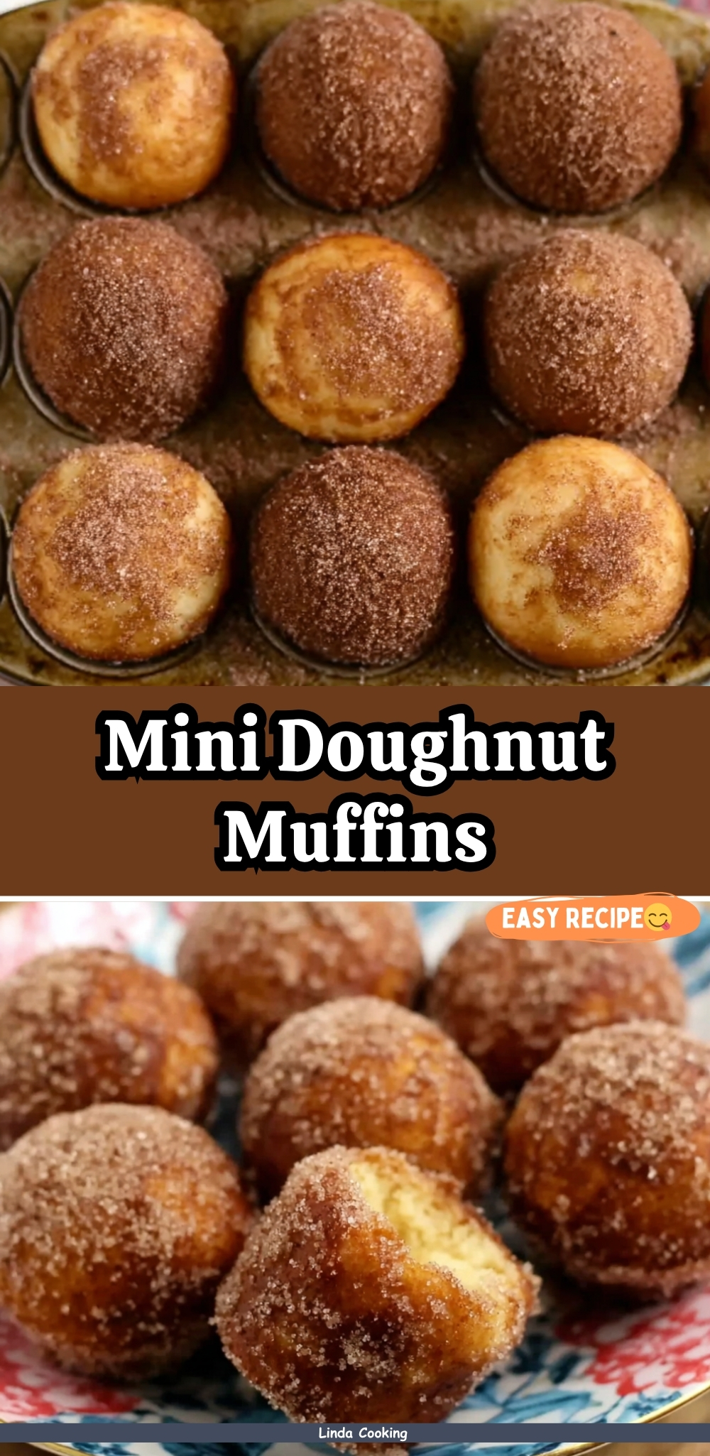 Mini Doughnut Muffins