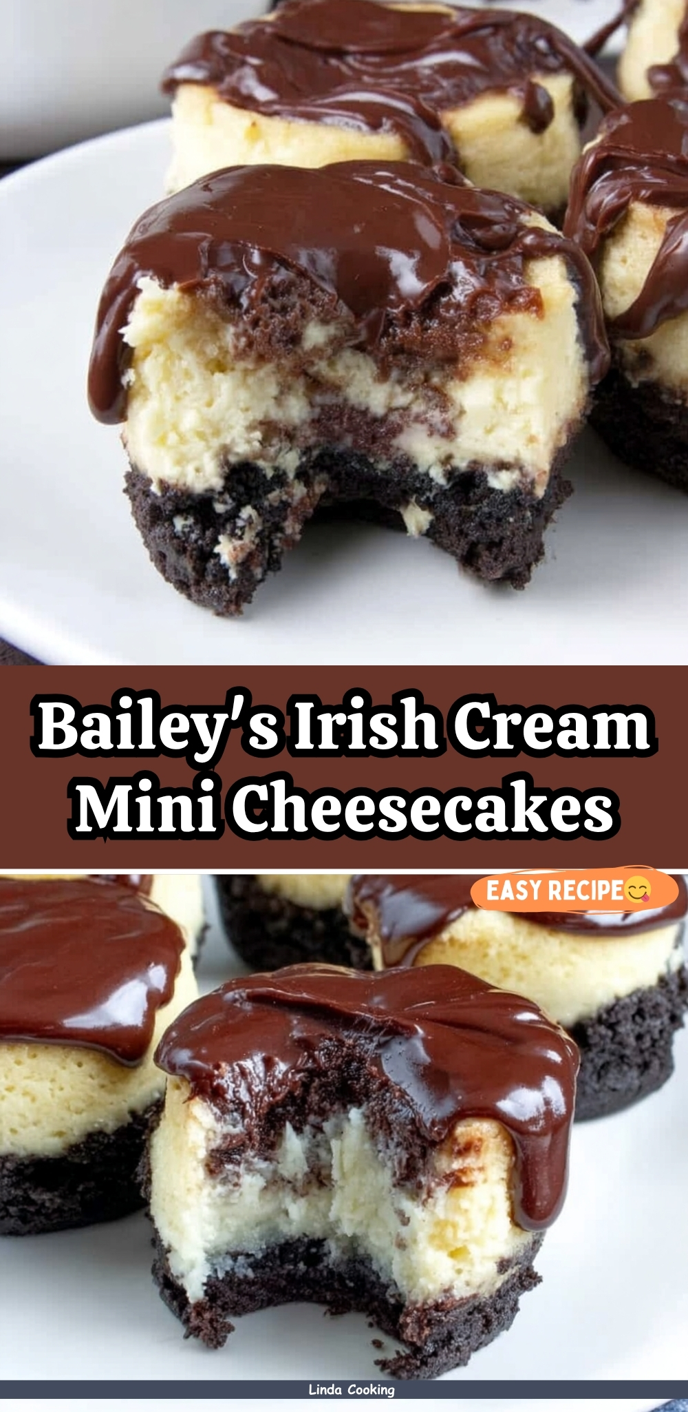 Bailey\'s Irish Cream Mini Cheesecakes