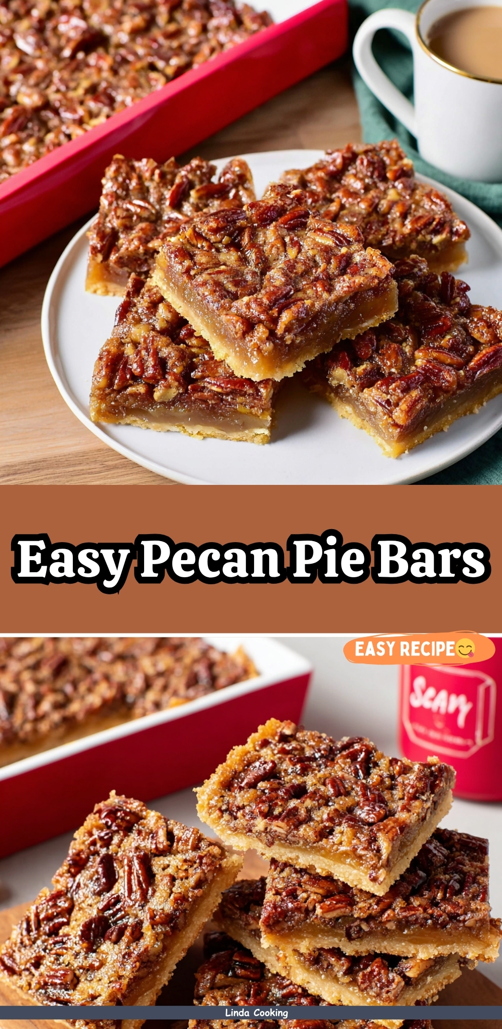 Easy Pecan Pie Bars