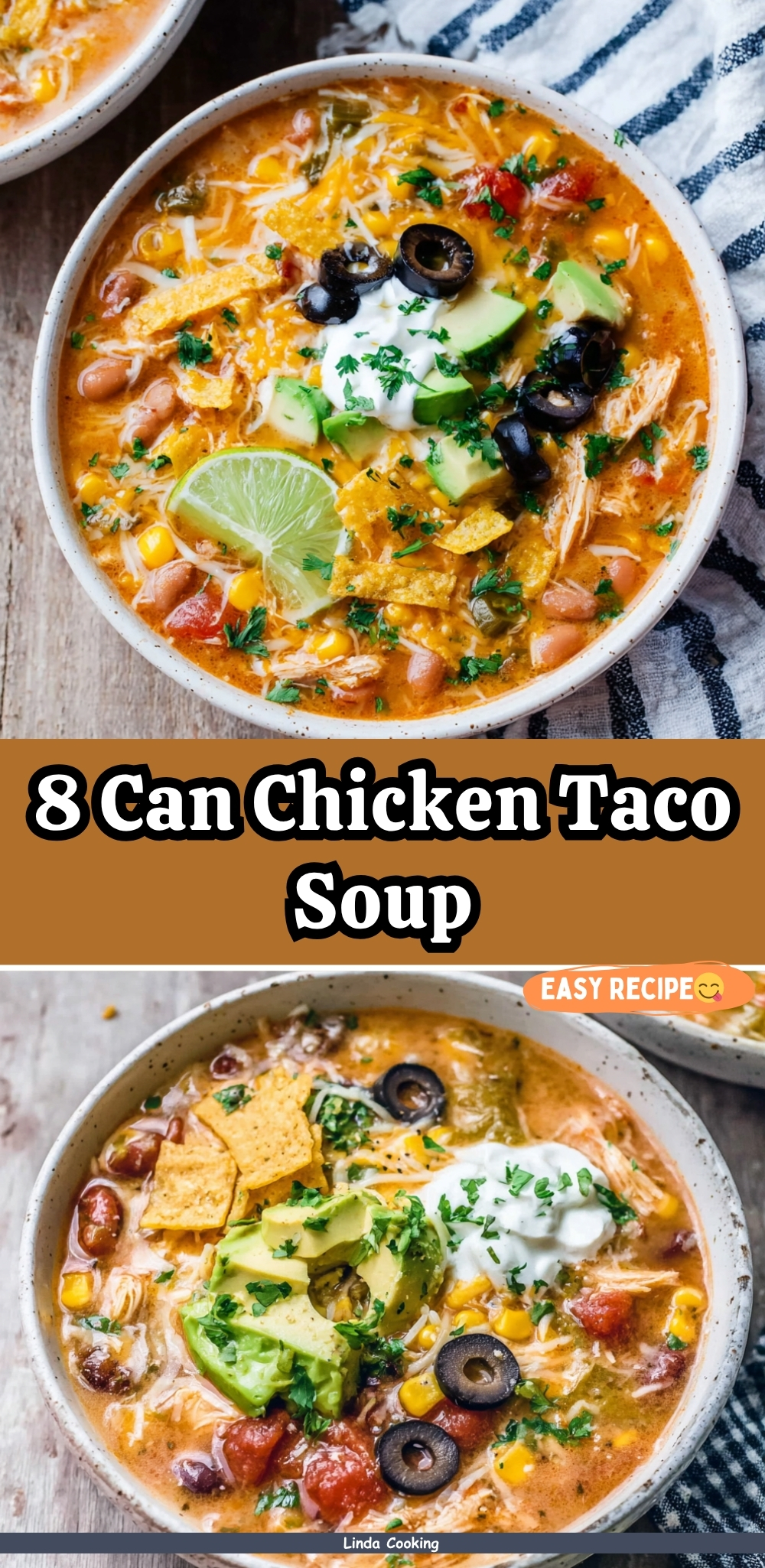 8 Can Chicken Taco Soup