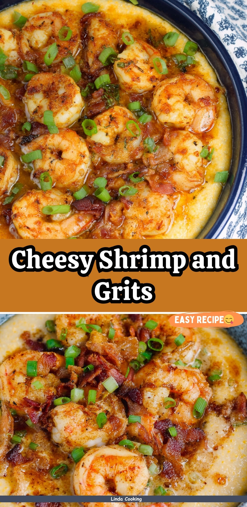 Cheesy Shrimp and Grits