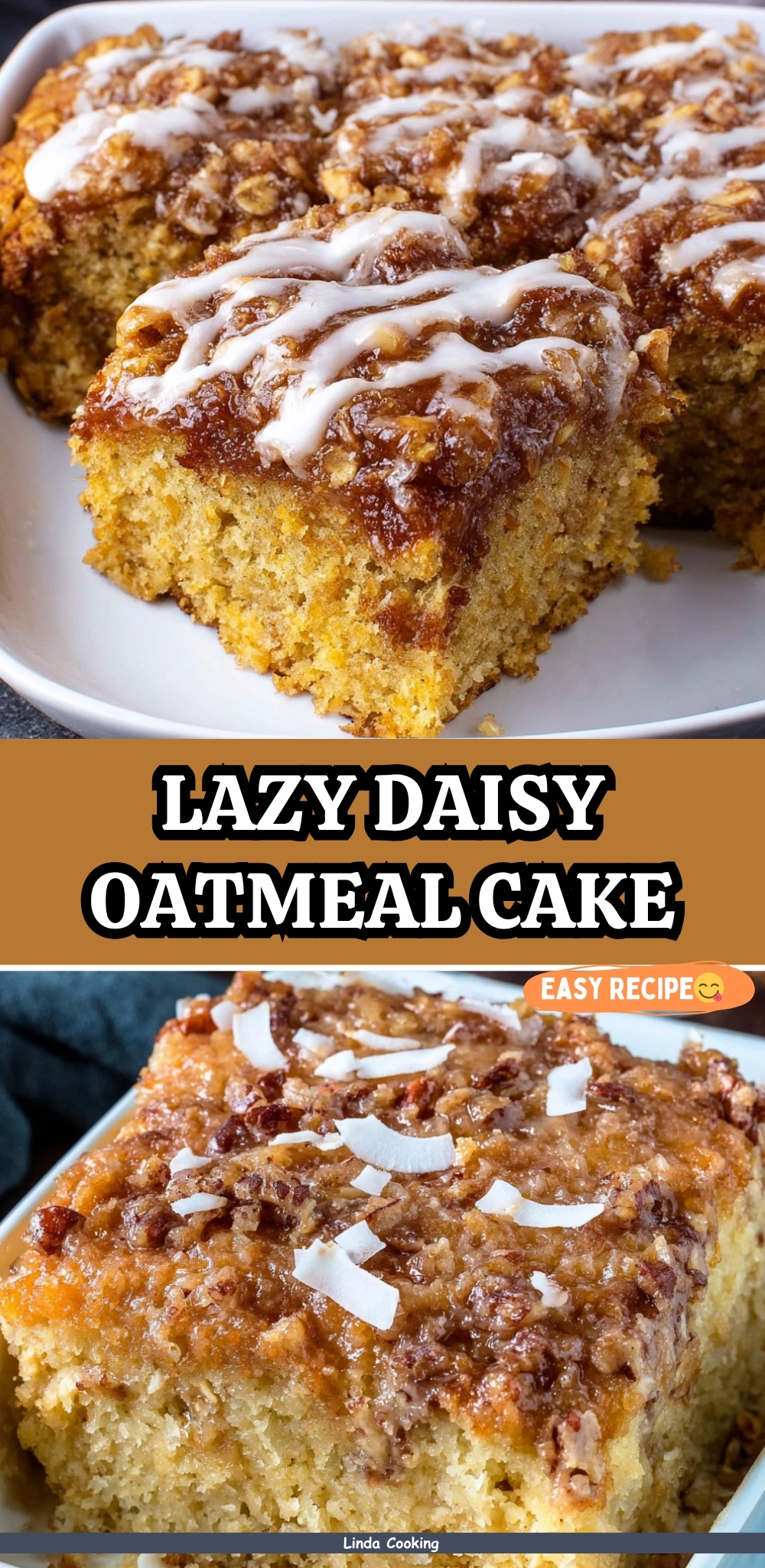LAZY DAISY OATMEAL CAKE